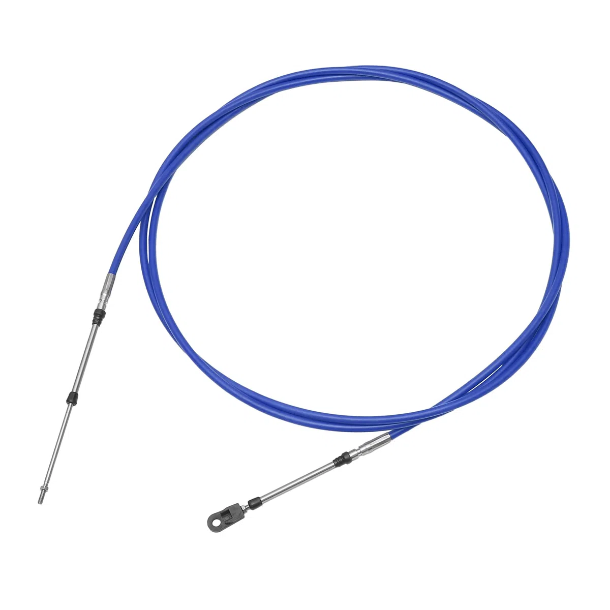 QUARKZMAN 13FT 33C Marine Boot Gas- und Schaltzug Blau für Yamaha