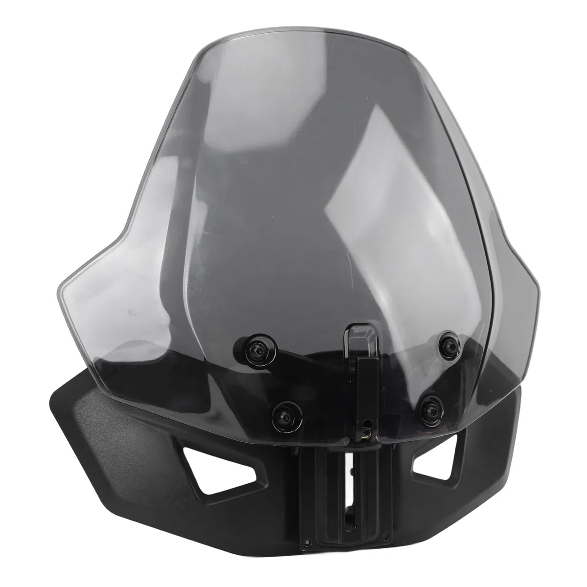Einstellbare Windschutzscheibe 219401032, Maximale Auswirkung, Komfort, Einfache Installation, Anpassungen für Ryker 600, Ryker 900, Ryker Rally mit PC -Material (Grau)