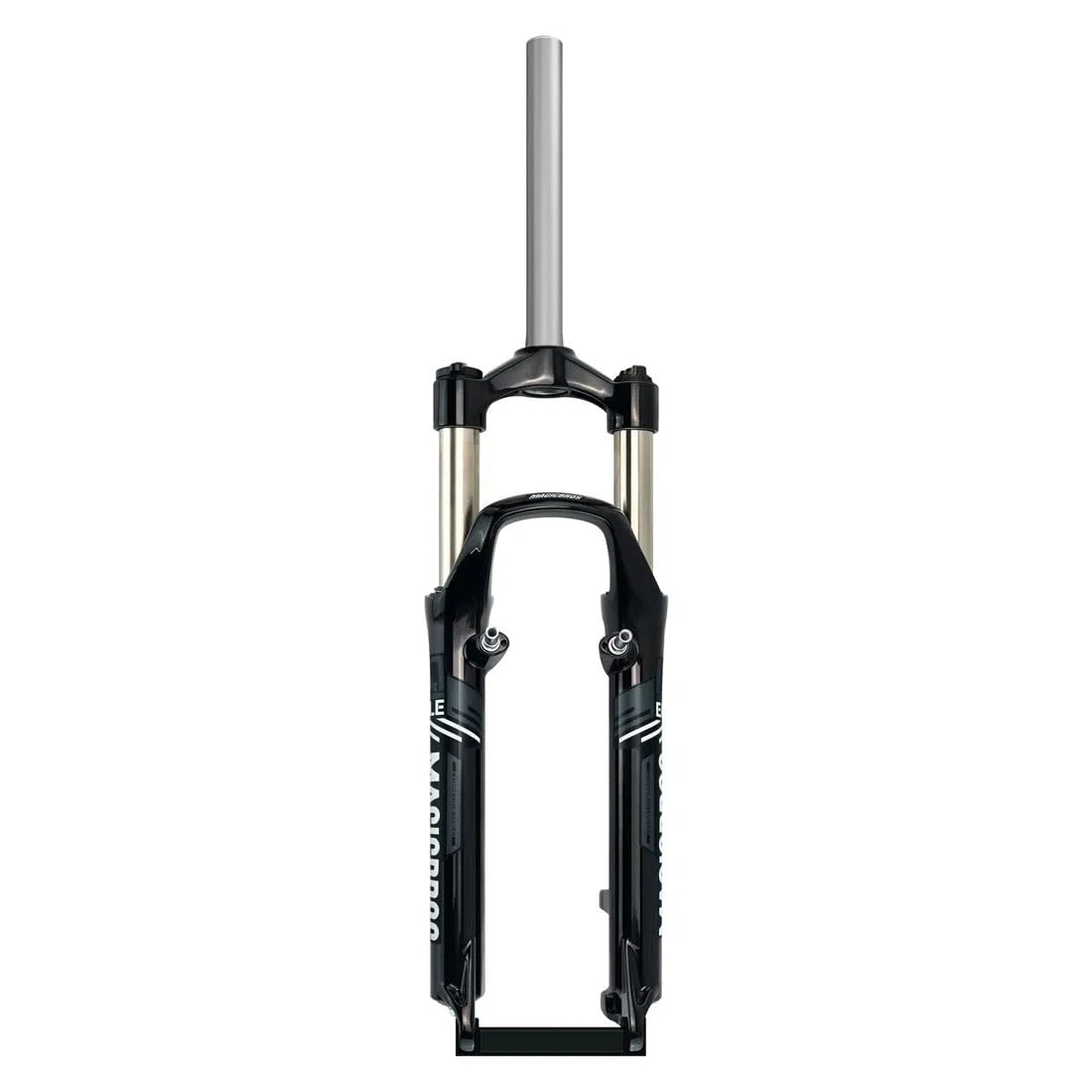 Mountainbike-Federgabel 26 Zoll MTB-Gabel 100mm Federweg Scheibenbremse V-Bremse Federgabel 1-1/8" Gerades Rohr 28,6mm QR 9mm Manuelle Sperre