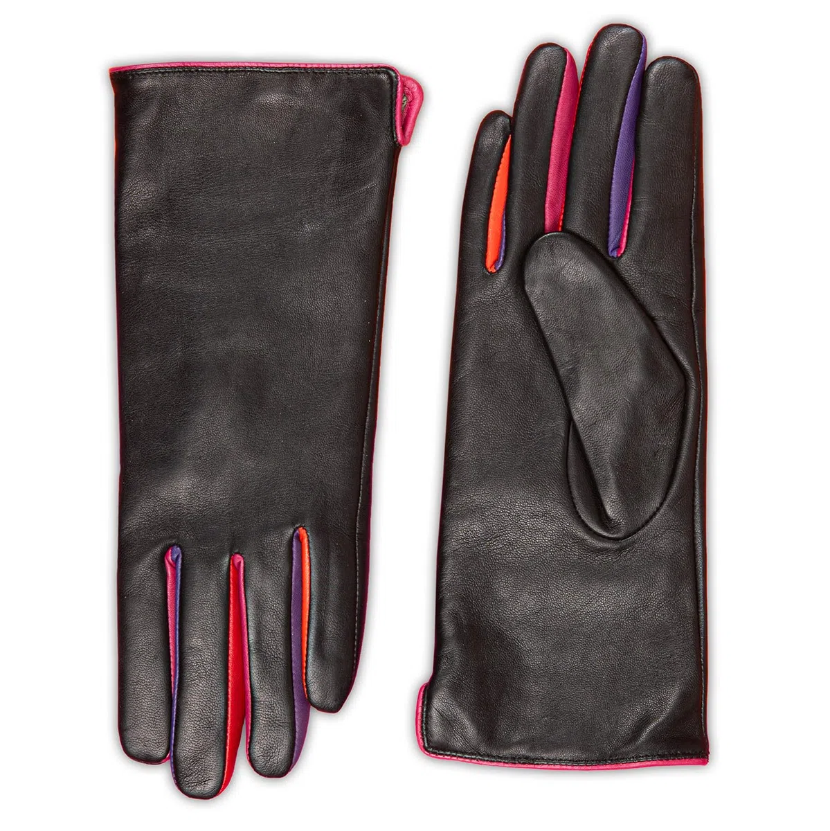 Mywalit Long Gloves (Size 7), (893-47), Black Sangria