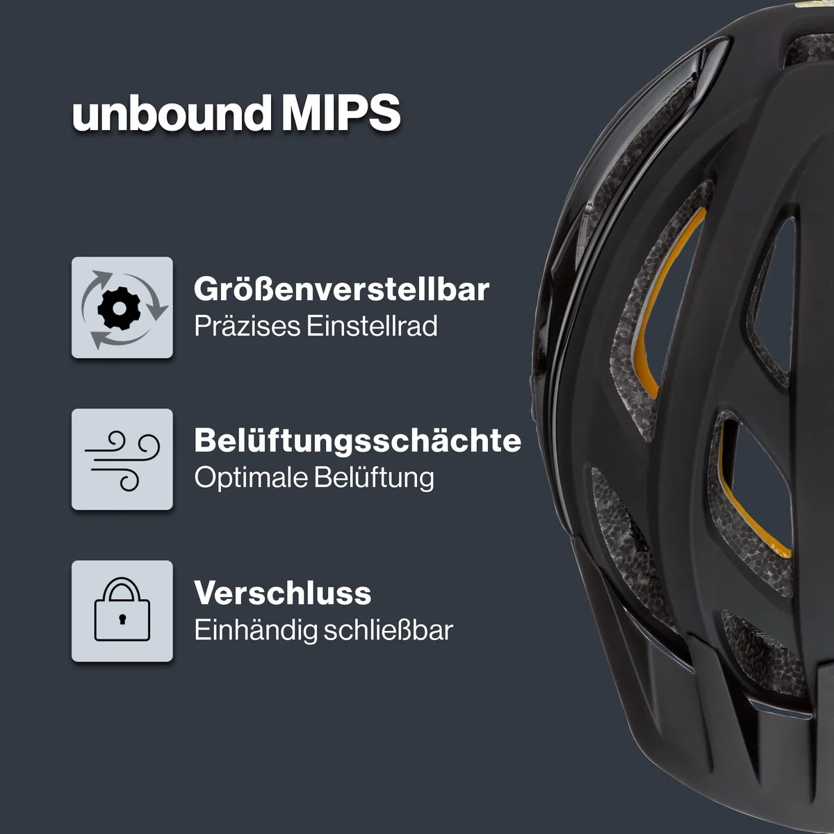 uvex unbound MIPS - sicherer MTB-Helm für Damen und Herren - MIPS-Sysytem - individuelle Größenanpassung