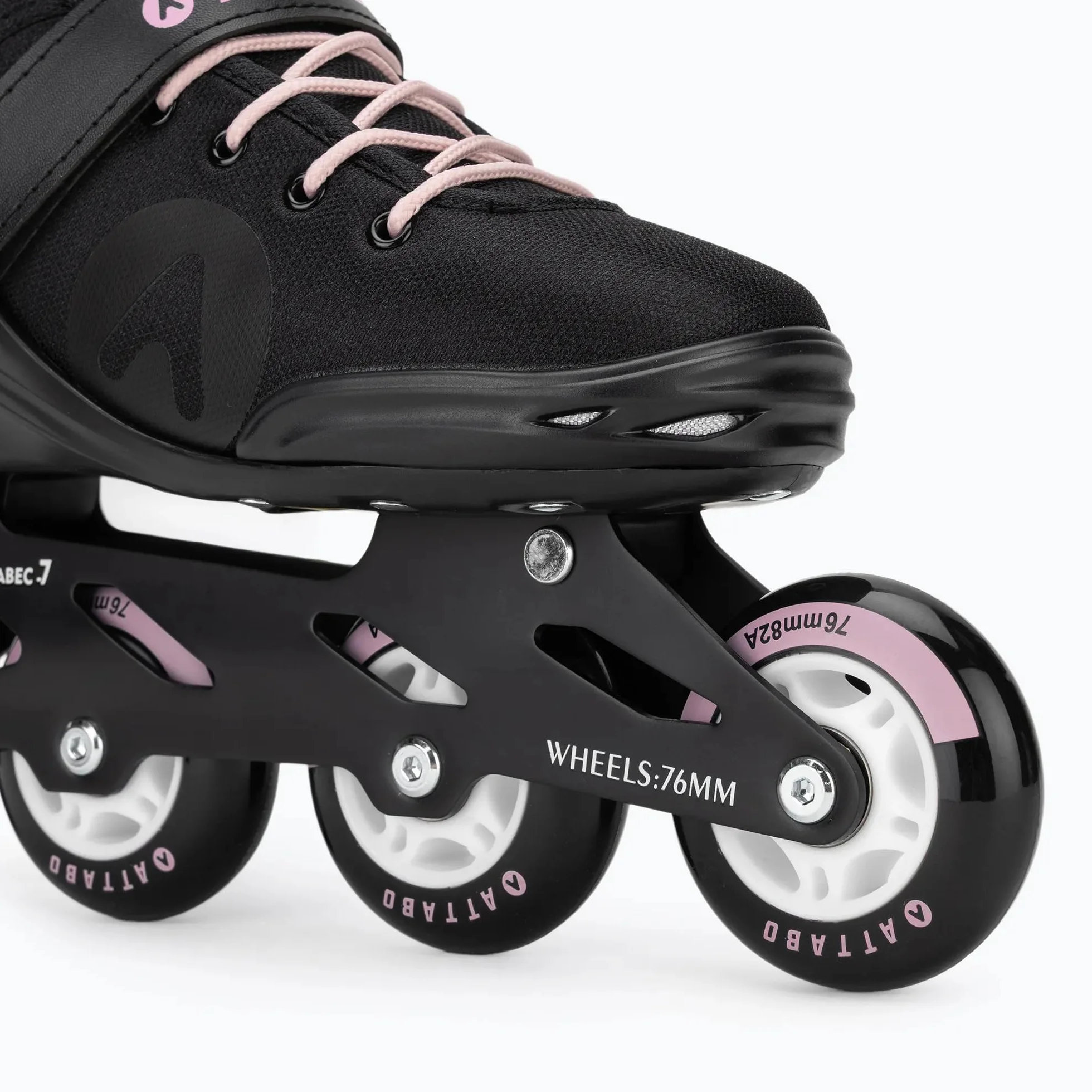 ATTABO Cyclone Alu Damen Inlineskates – Aluminium-Schiene, ABEC-7 Lager, PU-Räder 82A, größenverstellbar, für Fitness & Freizeit