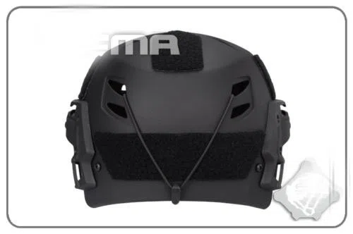 Generic Mikrofon FTP Bump Helm EX Softair Einfache System tb1044 schwarz/Desert/grau, TB1044-BK