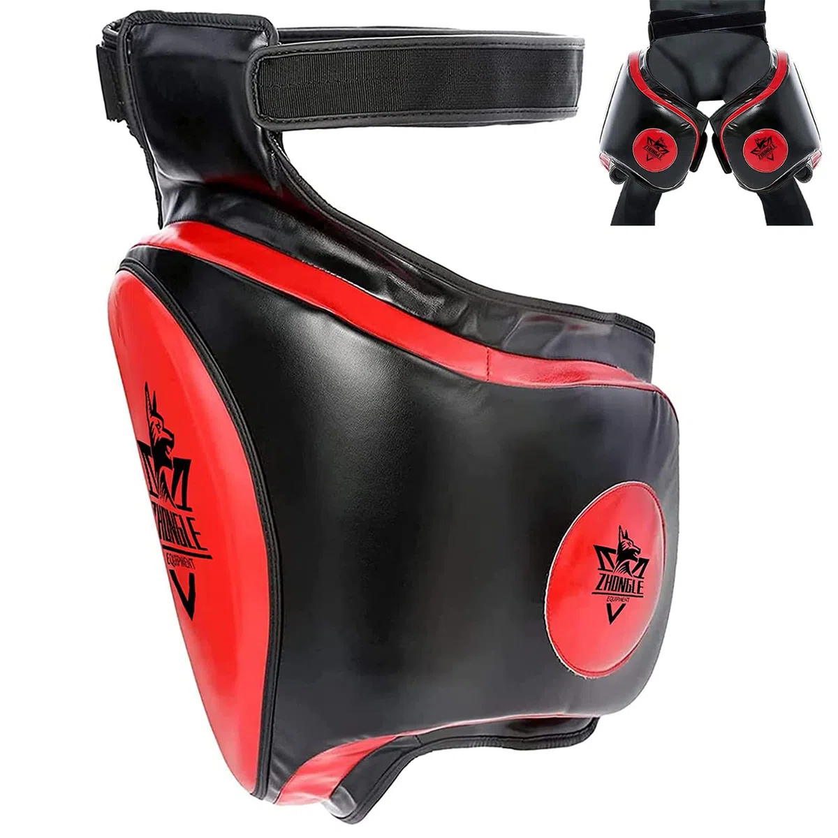 Muay Thai Oberschenkelpolster 10,2 cm Kick-Pads Beinpolster UFC
