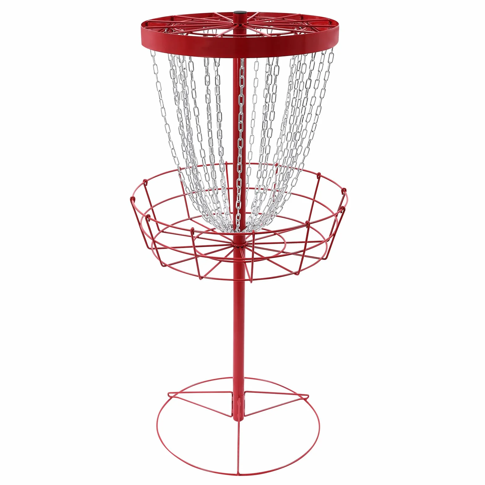 Disc Golf Korb Tragbare Disc Golf Zielscheibe Flying Disc Golf Practice Basket, kann in Hinterhöfen, Parks, Camping, Golfplätzen, temporären Kursen und Schulprogrammen