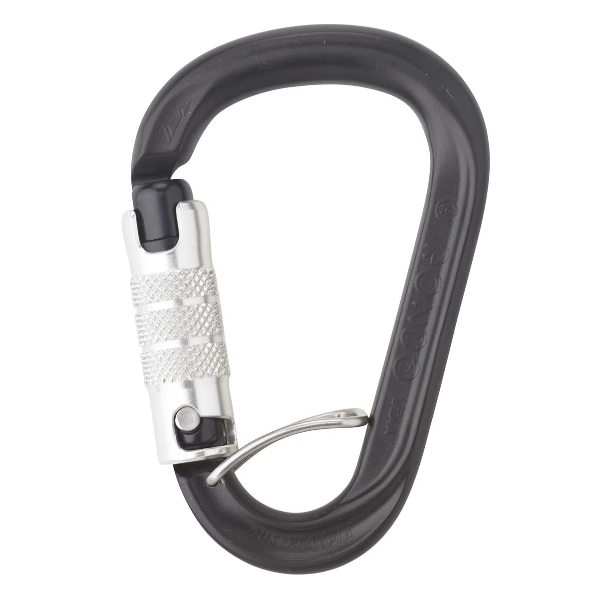 AustriAlpin Fish Sicherungsgeräte-Set inkl. HMS Rondo 3-Wege-Autolock Karabiner