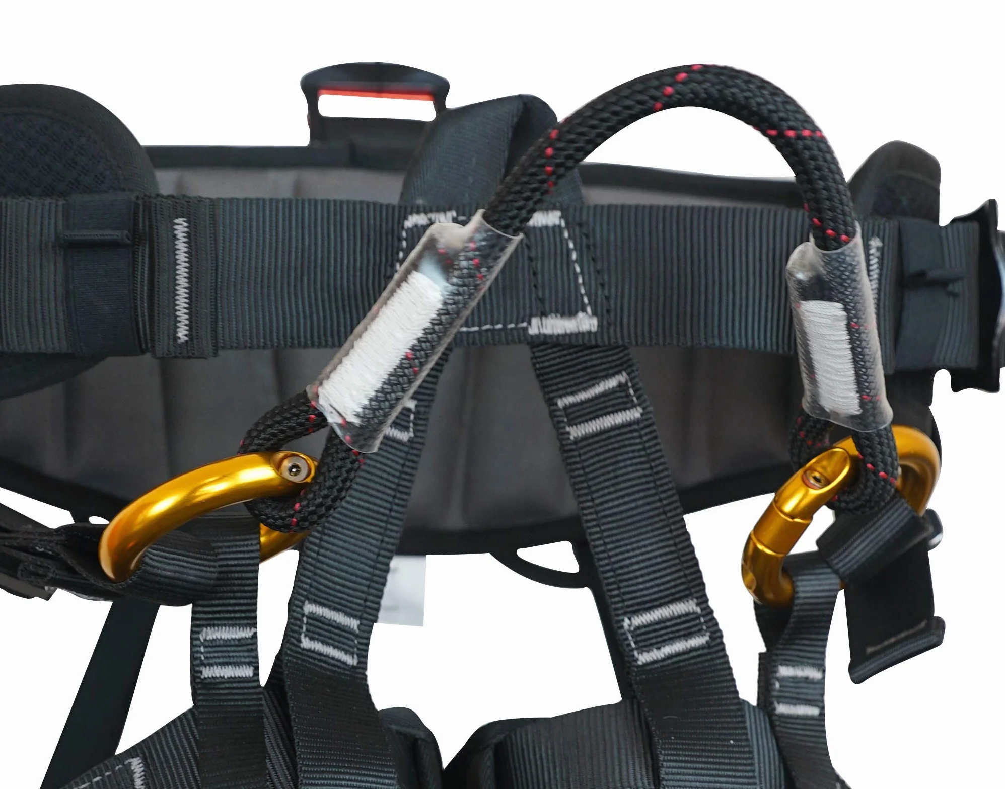 SOB Klettergurt Sicherheitsgurt Mehrzweck Taillenring 33.5-49.2 Zoll Beinring 23.6-29.5 Zoll CE-Zertifiziert
