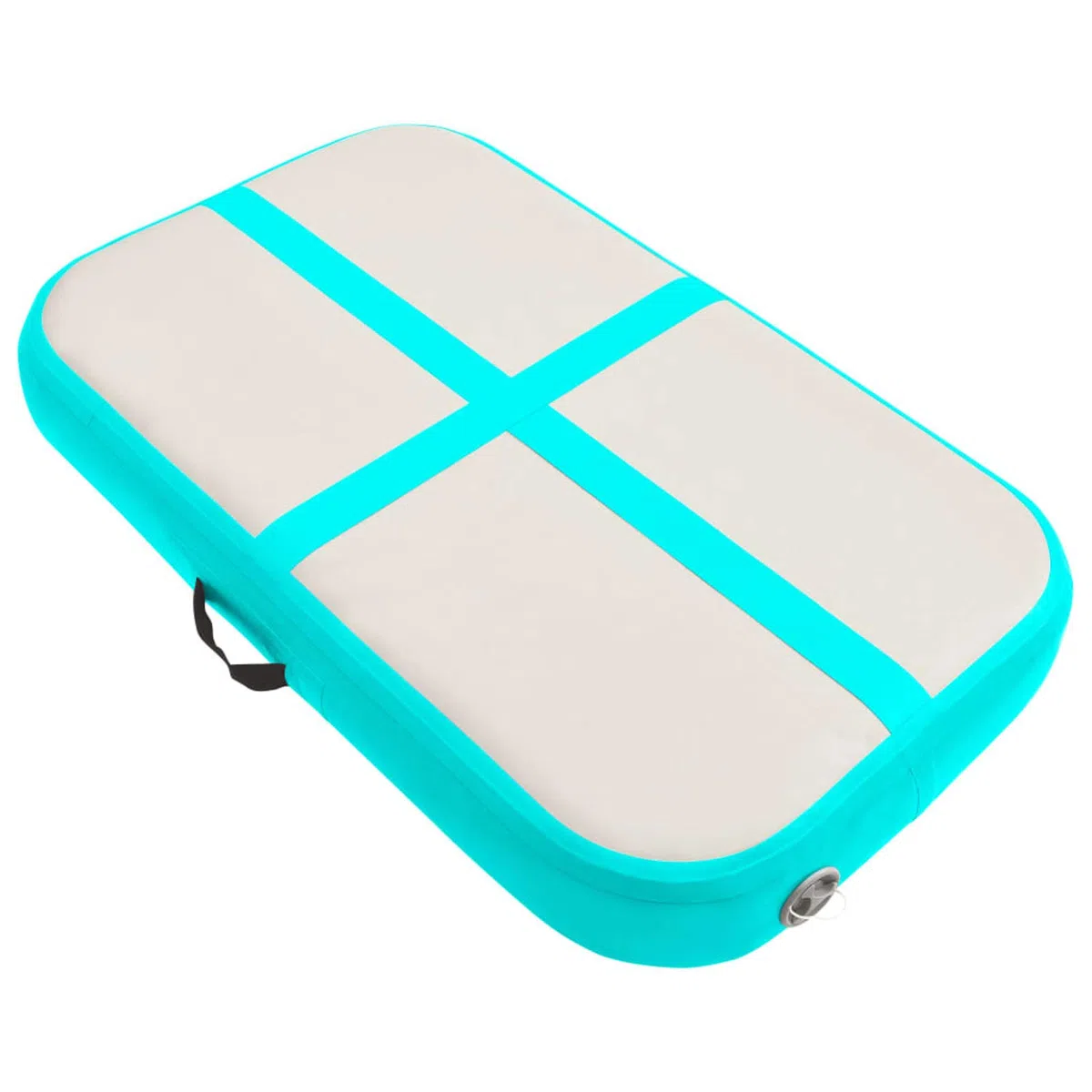 vidaXL Gymnastikmatte Aufblasbar PVC Pumpe Tumbling Turnmatte mehrere Auswahl