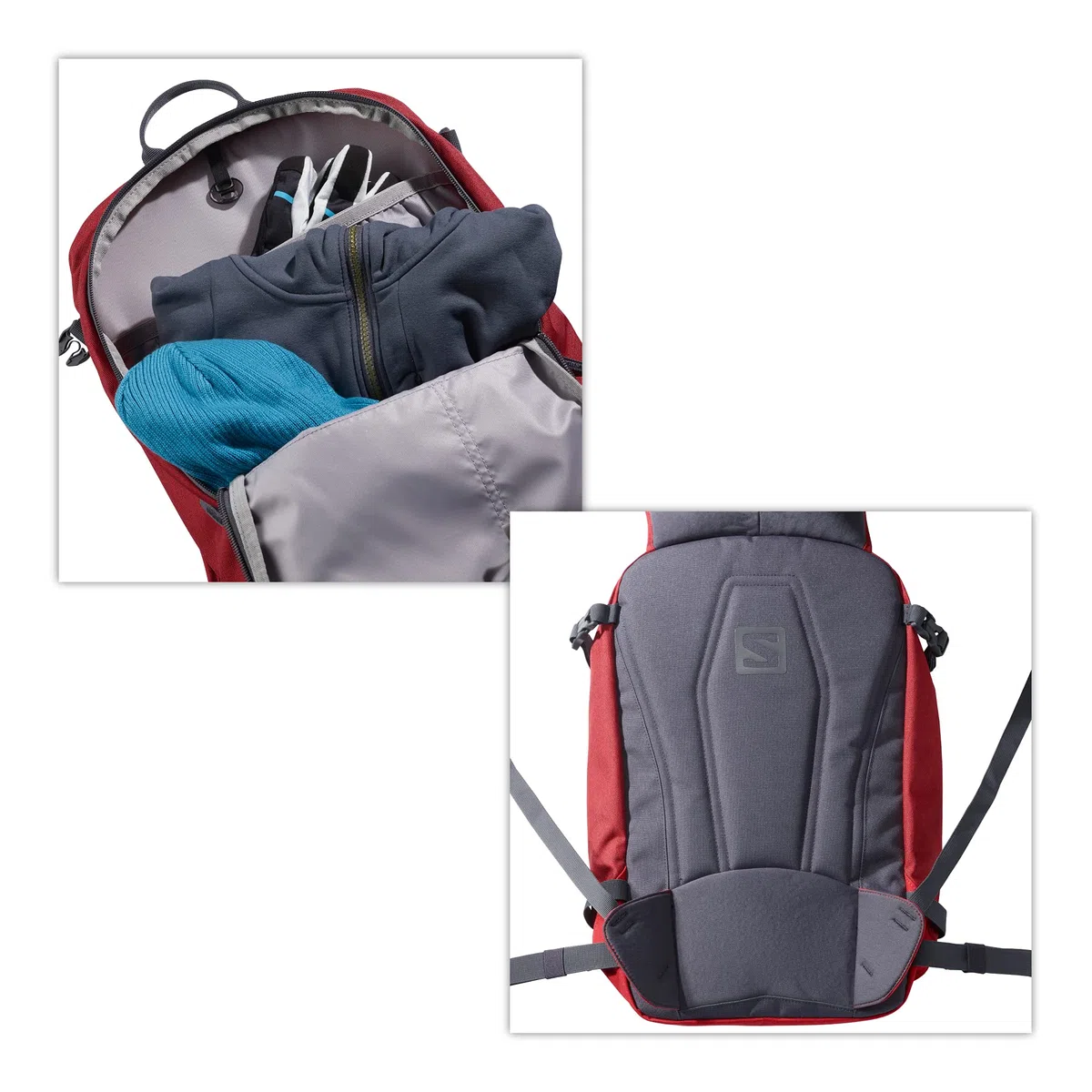 Salomon Side 18 Unisex Rucksack 18L Ski Snowboarden für Stiefel und Handschuhe