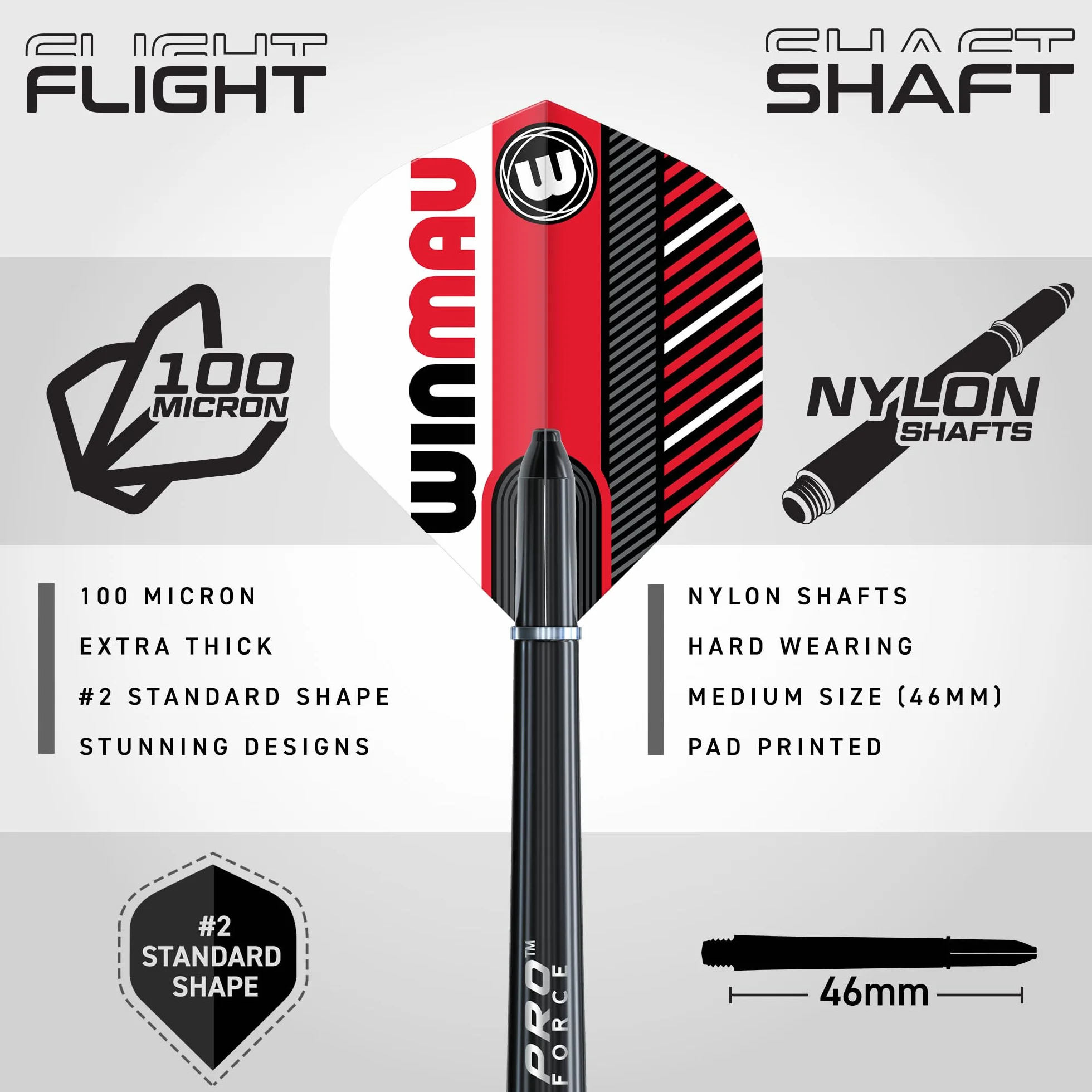 Winmau Masters Pro Dartscheibe mit Oche-Linie & 6 Steeldarts – PDC Steeldartscheibe, Hochdichte Sisal, Ultra-Dünnes Drahtsystem | Erhältlich als Einzel-Set oder Dartschrank-Set mit Dart Zubehör