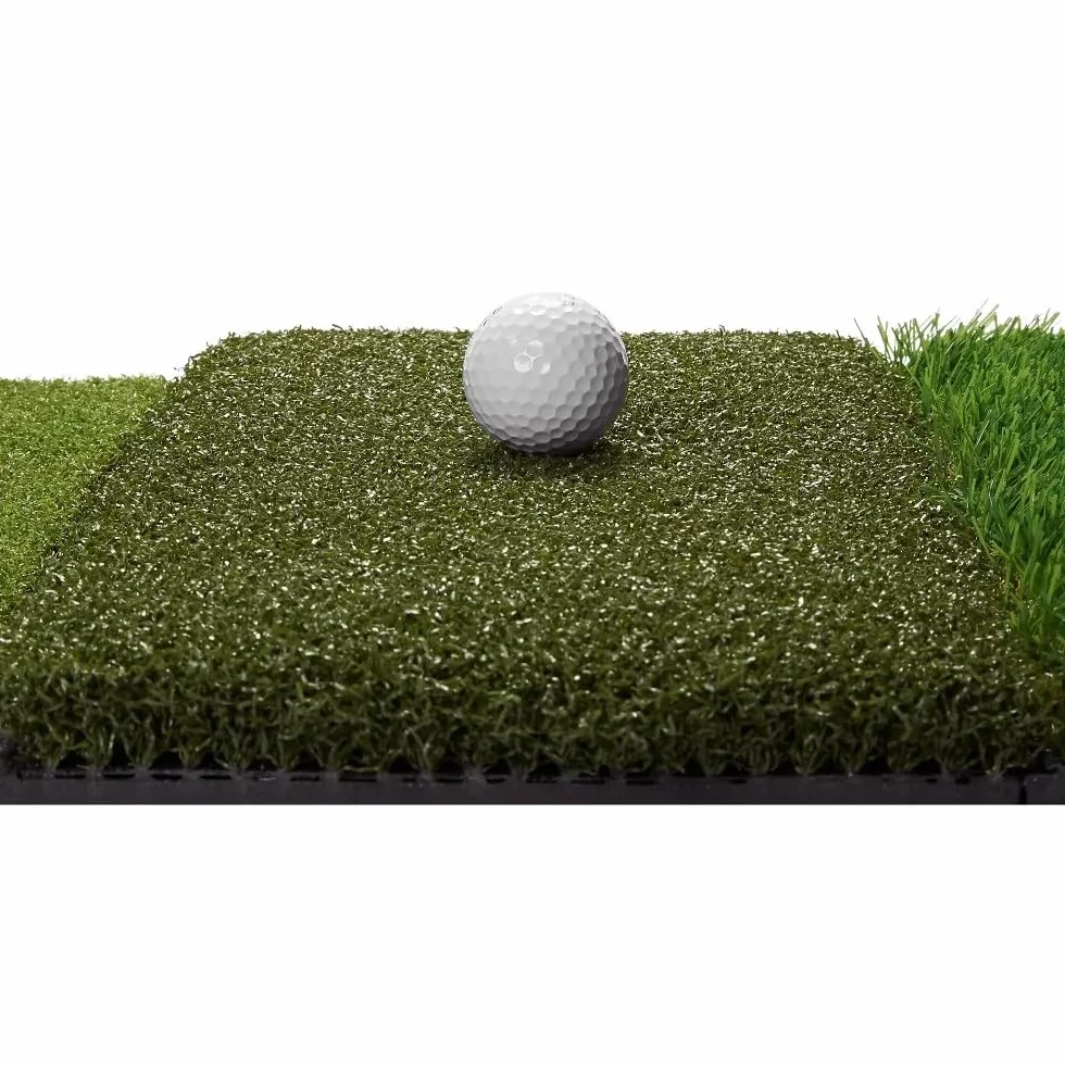 SKLZ Golf Übungsmatte, Spiel verbessern mit 3-Oberflächen-Design, robuste 63,5cm x 40,6cm Matte für Tee, Fairway, Rough - Ideal für Zuhause, Fähigkeiten verbessern, Handicap senken