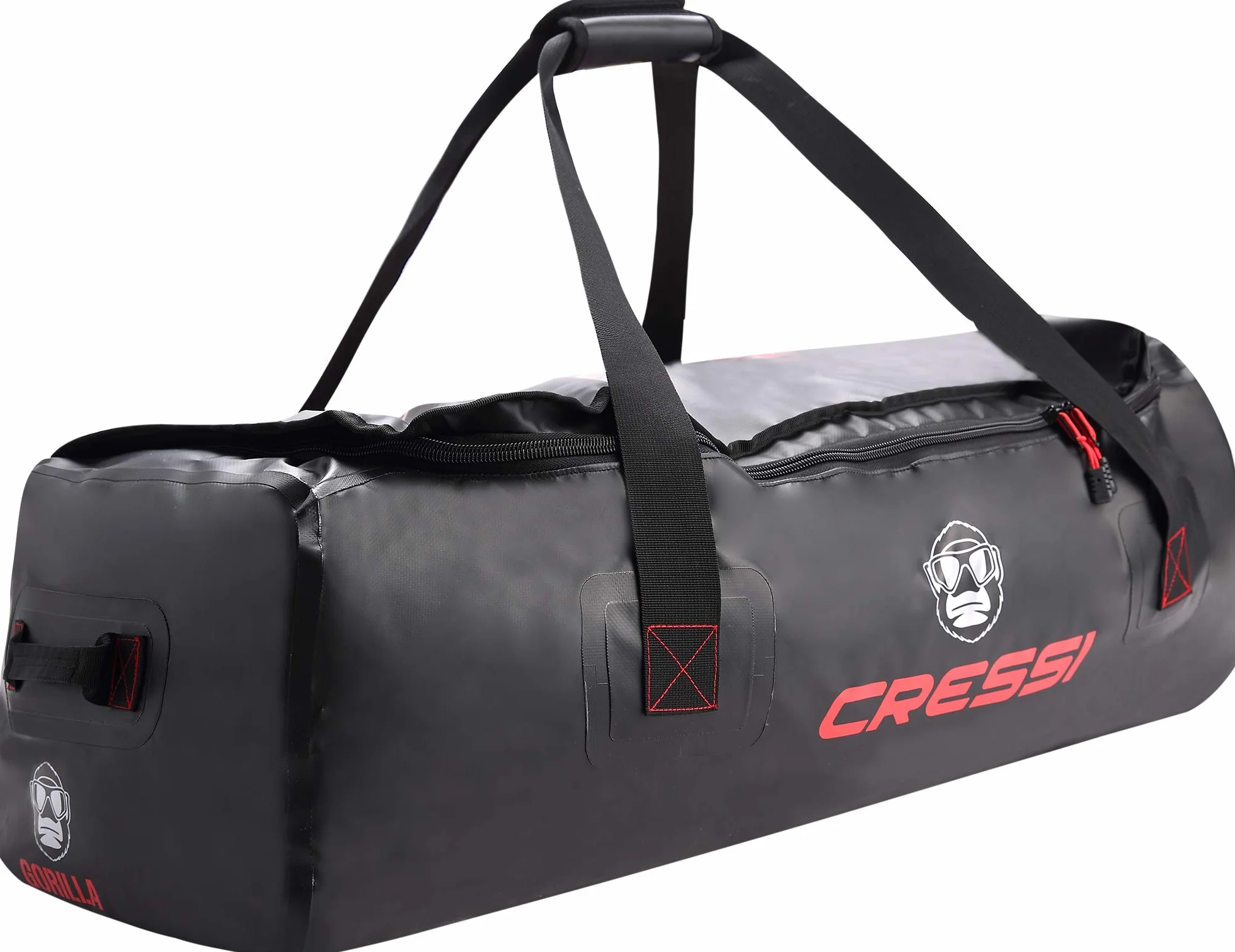 Cressi BORSA Gorilla Nero/Rossa