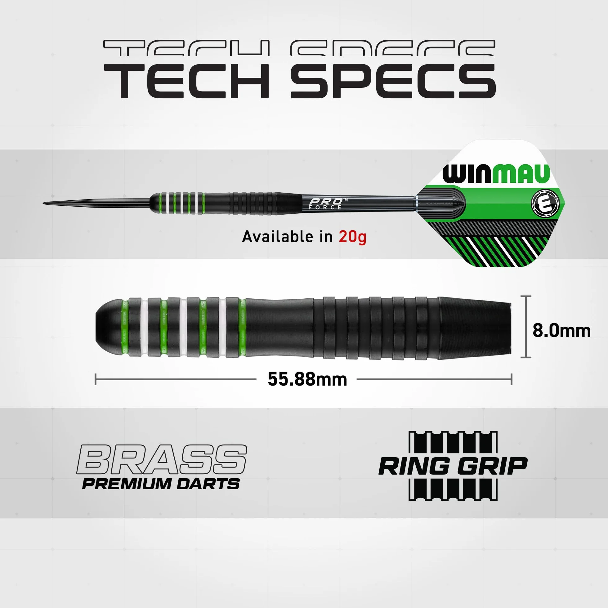 Winmau Masters Pro Dartscheibe mit Oche-Linie & 6 Steeldarts – PDC Steeldartscheibe, Hochdichte Sisal, Ultra-Dünnes Drahtsystem | Erhältlich als Einzel-Set oder Dartschrank-Set mit Dart Zubehör