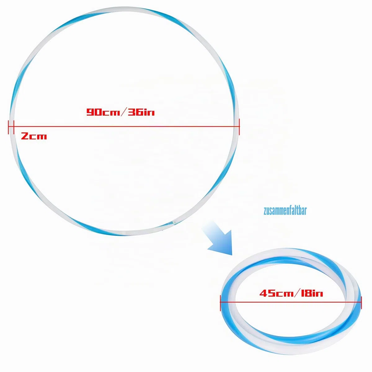 Led Hulas Hoop Reifen für Erwachsene 10 Farben Strobing Multiple Light Ändern Fitness Tanzen Übung Gewichtsreduktion Glühen Aufhellen