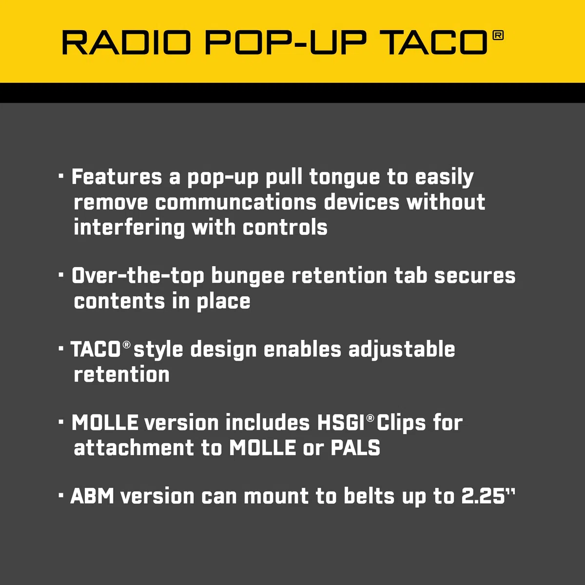 Radio TACO MOLLE