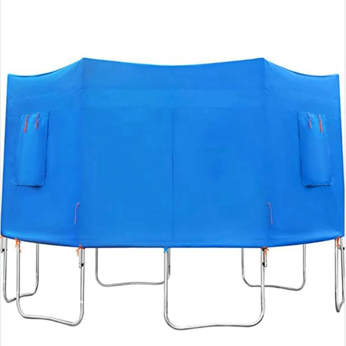 Trampolin Zelts - Trampolin Sonnenschutz Dach, Wasserdicht Anti UVTrampolin Zelts, TrampolinAbdeckung Für RundeTrampoline Mit 6 Geraden Stangen