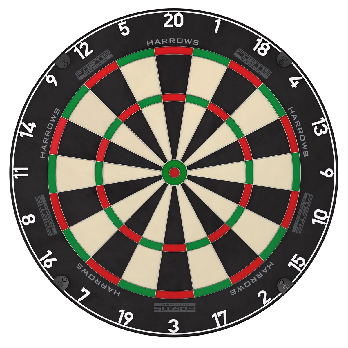 Harrows Dartscheiben I Dartscheibe in Standardgröße I Kompatibel mit Dartscheibenständer, Dartscheibenbeleuchtung und Dartscheibenschrank