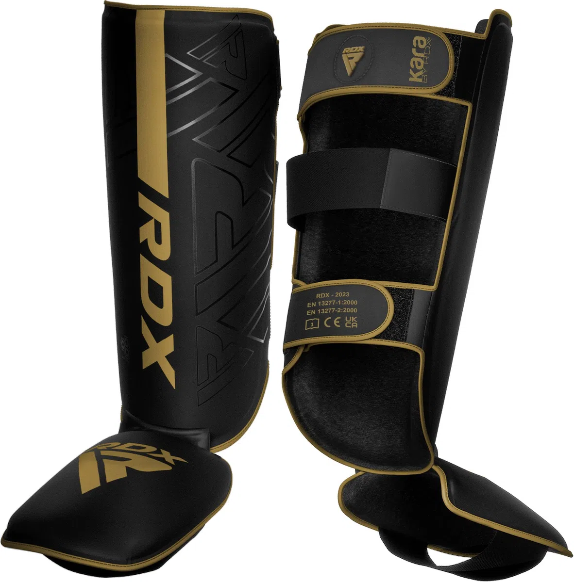 RDX Schutz für warmes Boxen, Thai, Kickboxen, Kampfsport, MMA, Training, Maya-Hide-Leder Kara, Schutz für Muay Thai, Krav, MAGA, Sparring, BJJ, Karate und Kampftraining, Fußschutz