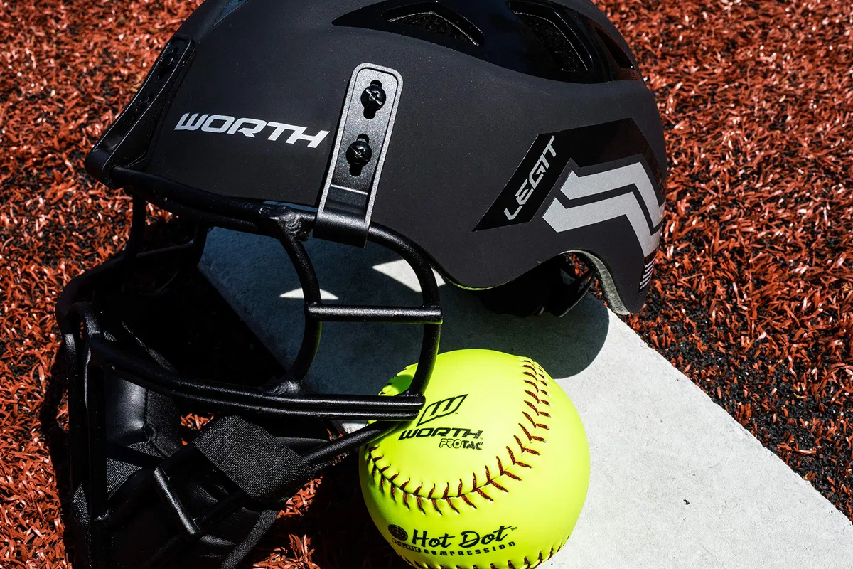 Worth Legit Slowpitch Softball Pitcher's Mask Series