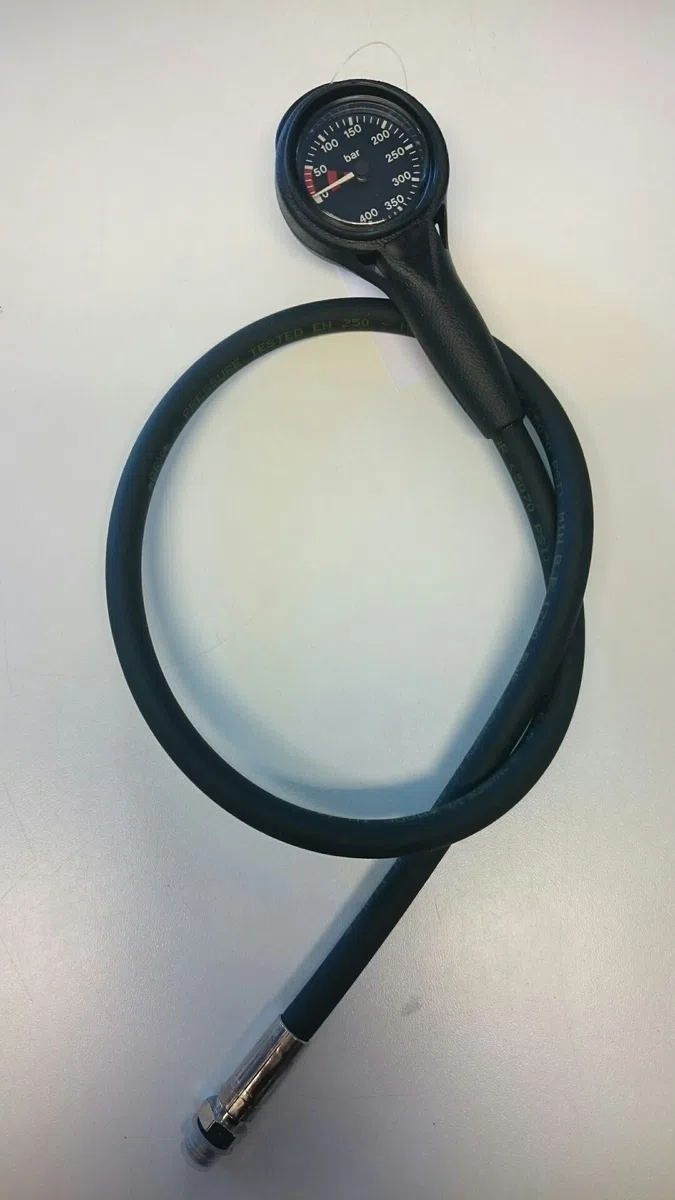 Manometer Slimline 400 Bar - Black Edition