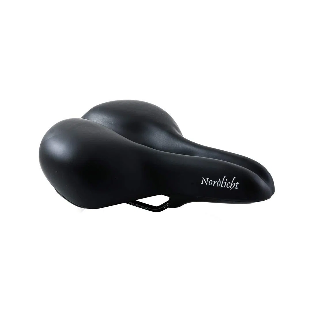 P&P pro Cycling P&P Bequemsattel 'Nordlicht Feder 820', Uni, 260 x 210 mm, 645 g, schwarz