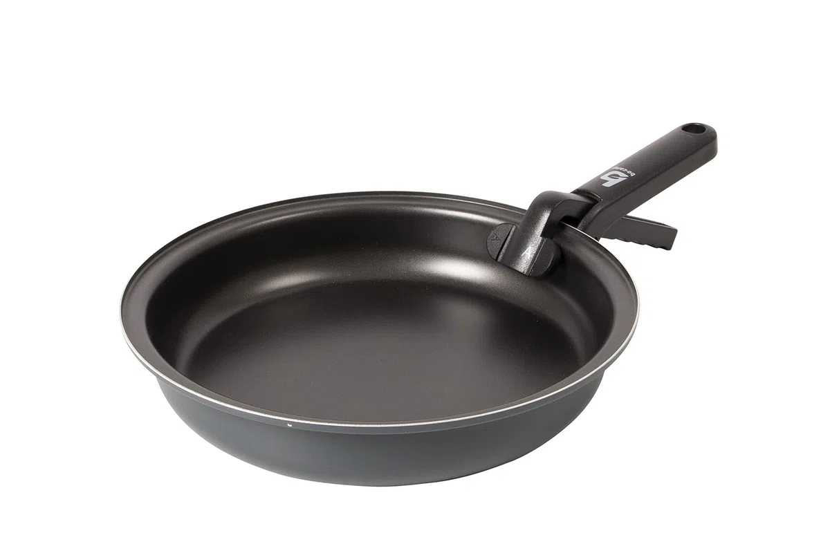 Bo-Camp 2300350 Kochset Camping Aluminium Trekking Kochgeschirr Alu Topf Pfanne 7-teilig , 1,1/2,5/4,4 L
