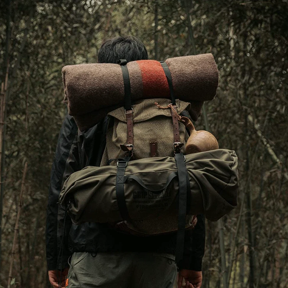 JQZ Decke aus 100% Wolle, 2 kg, Militär, warm, dick, waschbar, 149,9 x 203,2 cm, ideal für Camping, Outdoor, Sportveranstaltungen, Survival- und Notfall-Kits