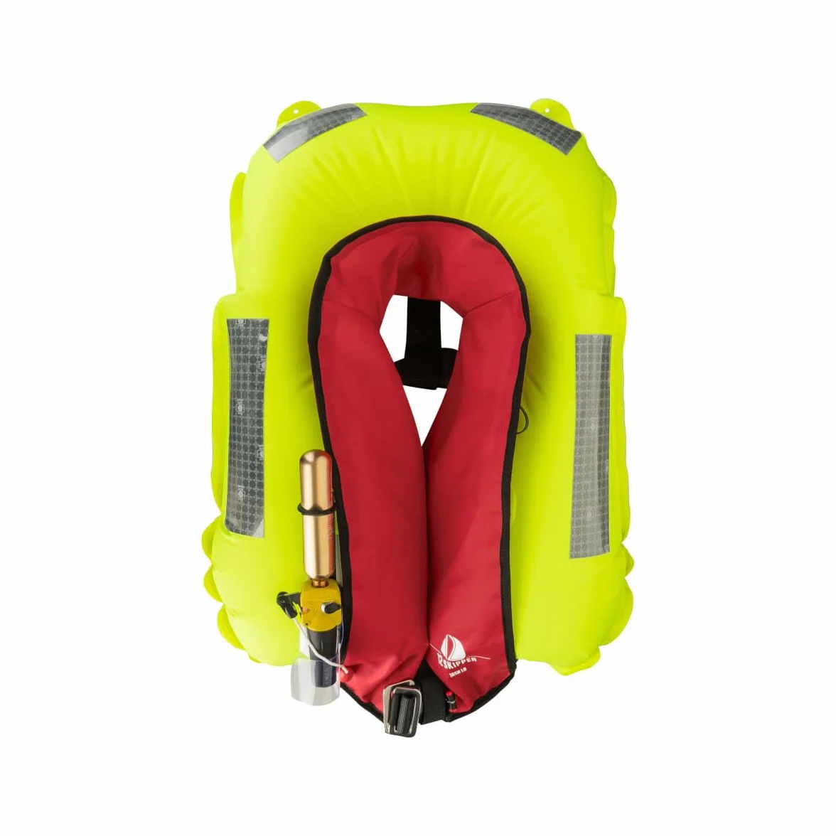 Automatik Rettungsweste 165N mit Harness, ISO 12402-3, Lifebelt, UML-Auslöser, Schrittgurt, Erwachsene 40-150 kg