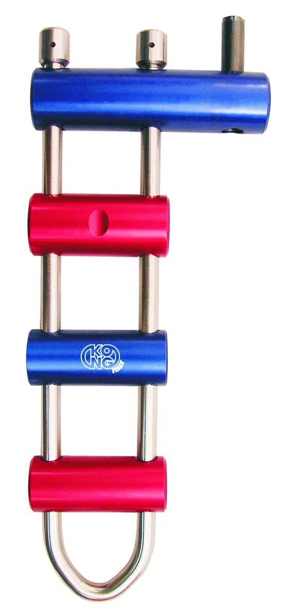 Kong RACKONG-Abzieher aus eloxiertem Aluminium, für Erwachsene, Unisex, Mehrfarbig (Mehrfarbig), Einheitsgröße