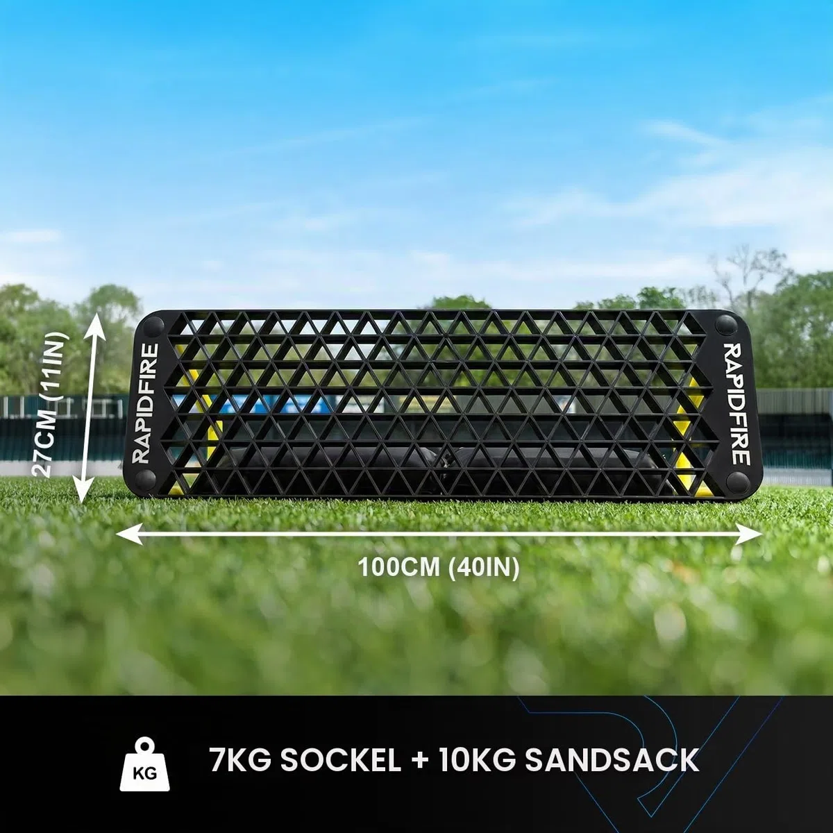 FORZA Wave Soccer Rebounder – Il tabellone di rimbalzo 4 in 1 Numero 1 al Mondo – Montaggio in 2 minuti + Design indistruttibile – Acquista FORZA, gioca per Sempre! [Standard o XL]