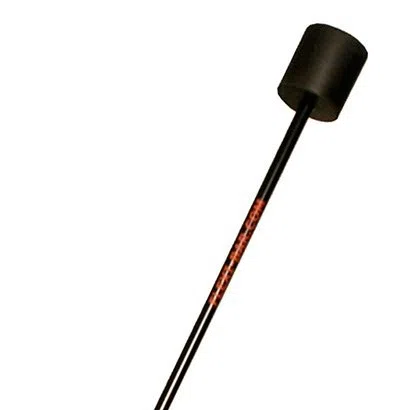 FLEXI-BAR® Athletic, Schwarz, hochbelastbarer Schwingstab von Flexi-Sports mit Einführungs-DVD und Trainingsplan, Schwungstab, Schwingstick