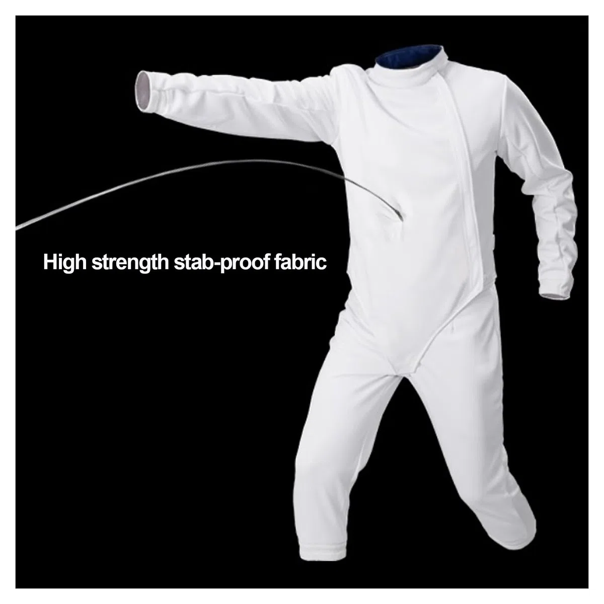 3-teilige Fechtuniform, 350N, Fechtweste, Hose, Jacke, Fechtausrüstung, für Rechtshänder(38#)