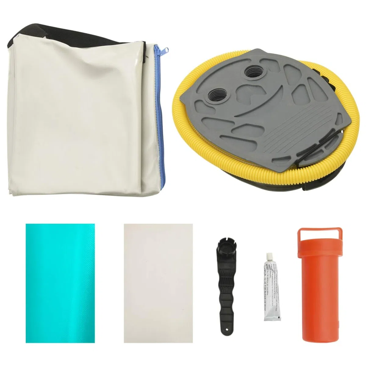 vidaXL Gymnastikmatte Aufblasbar PVC Pumpe Tumbling Turnmatte mehrere Auswahl
