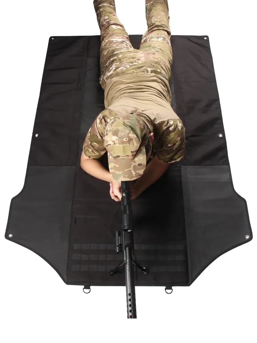ACEXIER Taktische Schießtrainingsmatte Outdoor Camping Jagdmatte Tragbare Aufrollbare Picknickdecke