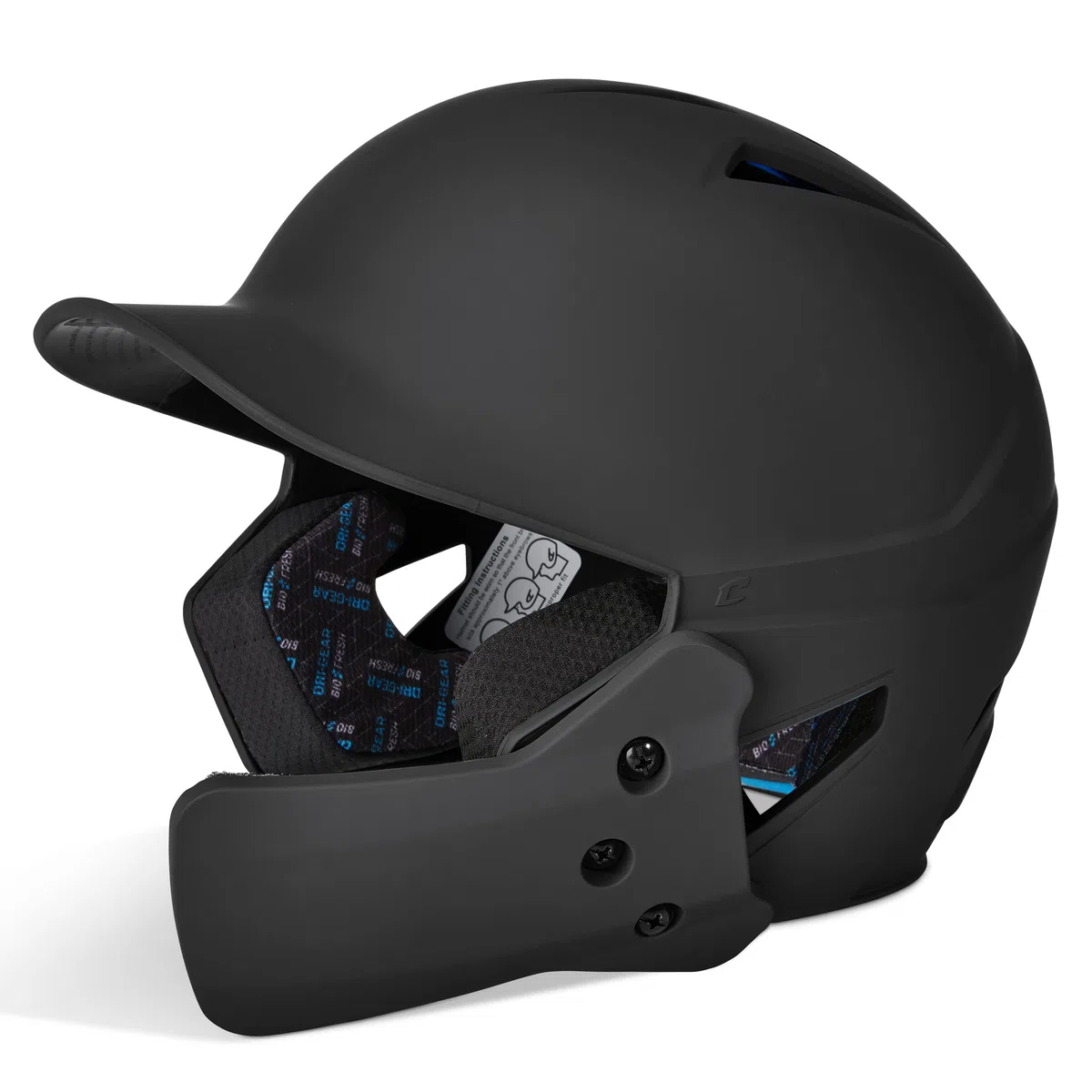 Champro HX Gamer Plus Schlaghelm mit umkehrbarem Backenschutz