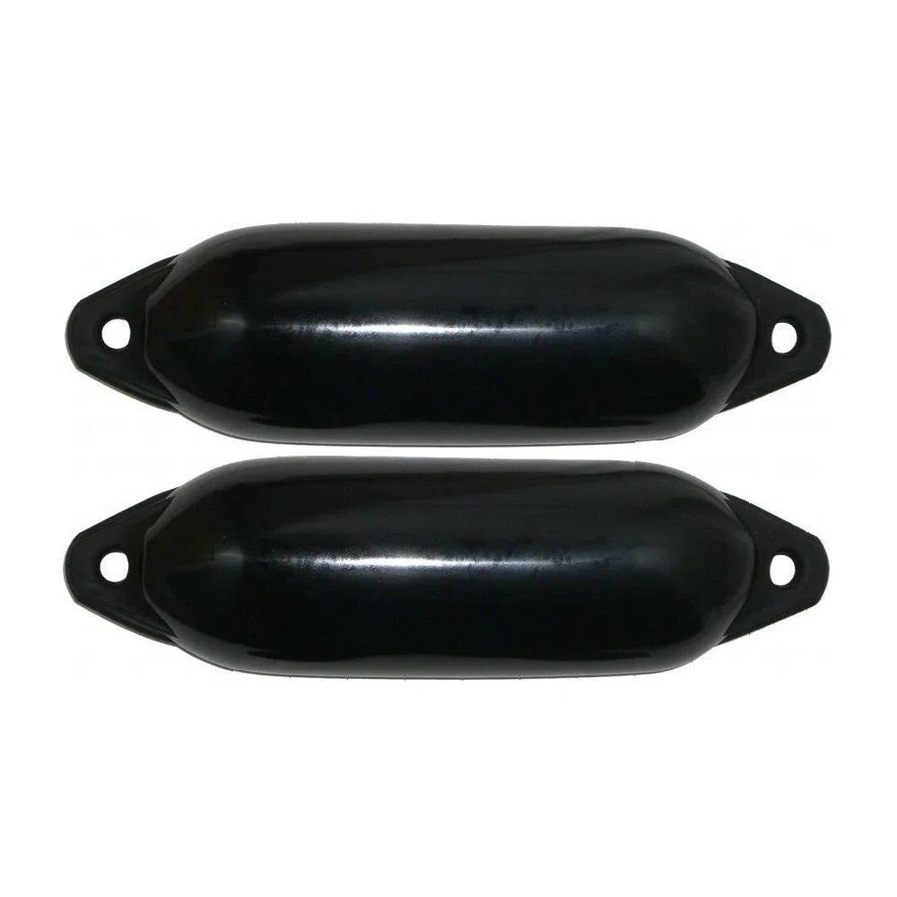 Majoni 2er-Set Schutzkörper für Boote Star 45 - Farbe schwarz, Länge 70cm