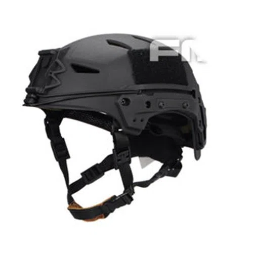 Generic Mikrofon FTP Bump Helm EX Softair Einfache System tb1044 schwarz/Desert/grau, TB1044-BK