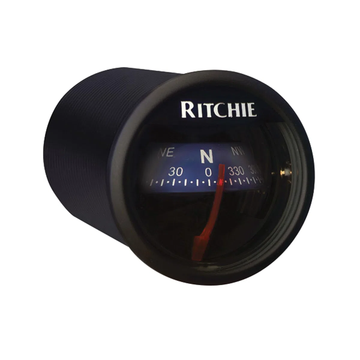 Ritchie Navigation X-23BU RitchieSport Kompass – Armaturenbrett-Halterung, Schwarz mit blauem Zifferblatt