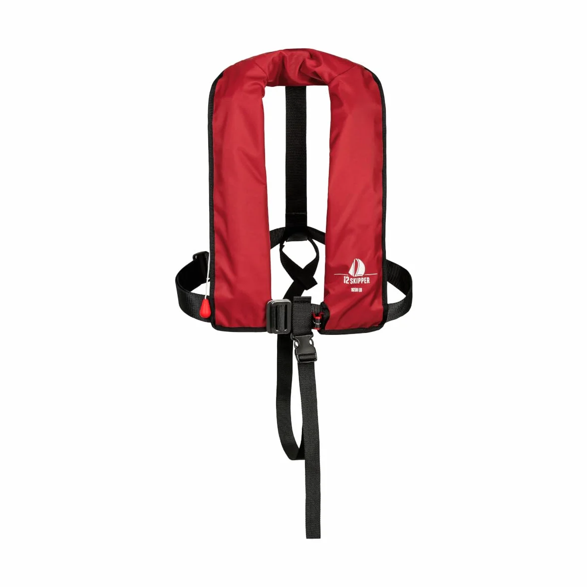 Automatik Rettungsweste 165N mit Harness, ISO 12402-3, Lifebelt, UML-Auslöser, Schrittgurt, Erwachsene 40-150 kg