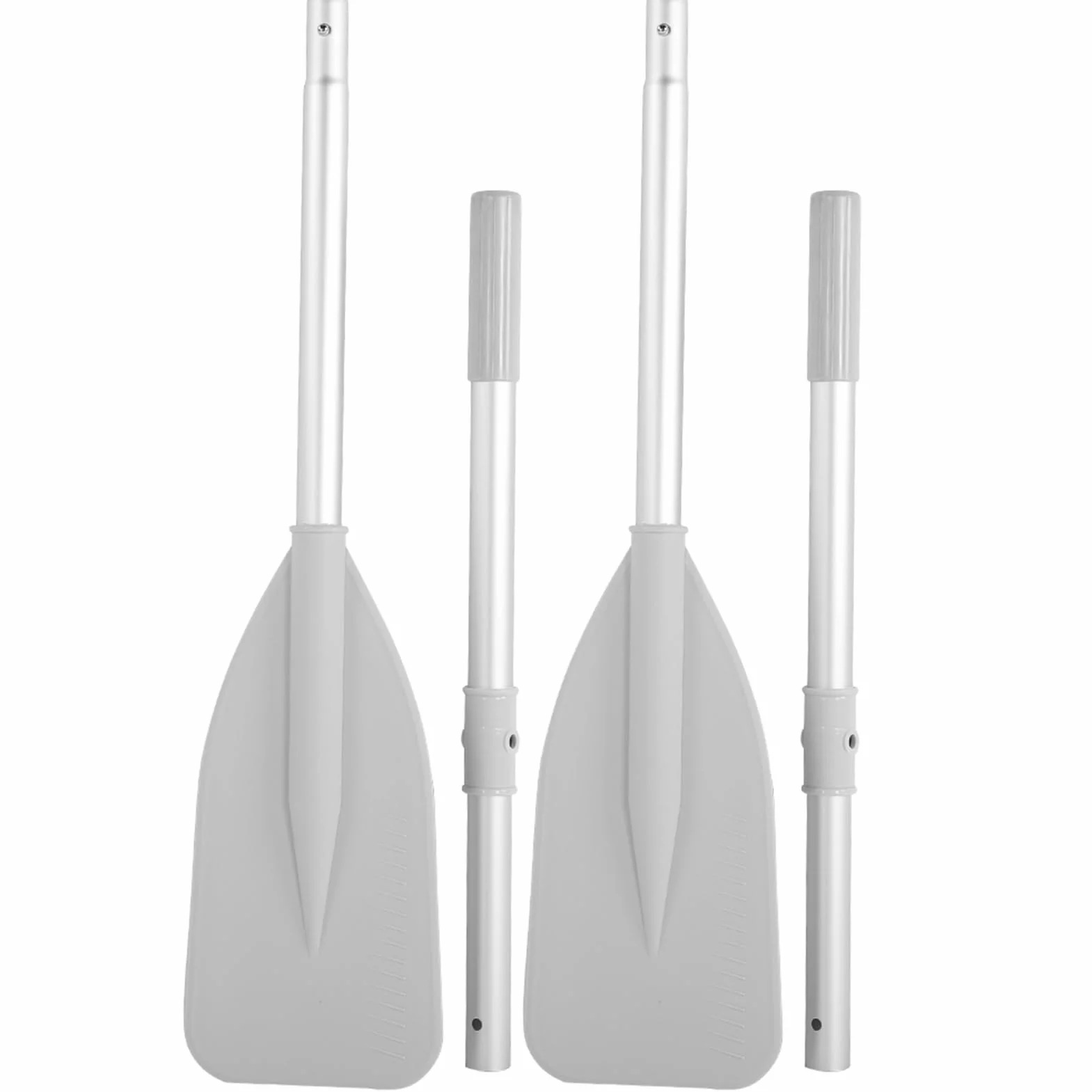 Kikumi Bootsruder Aluminium-Ruder für Boote, Schlauchboot, Kanu, 2 Paddel Set