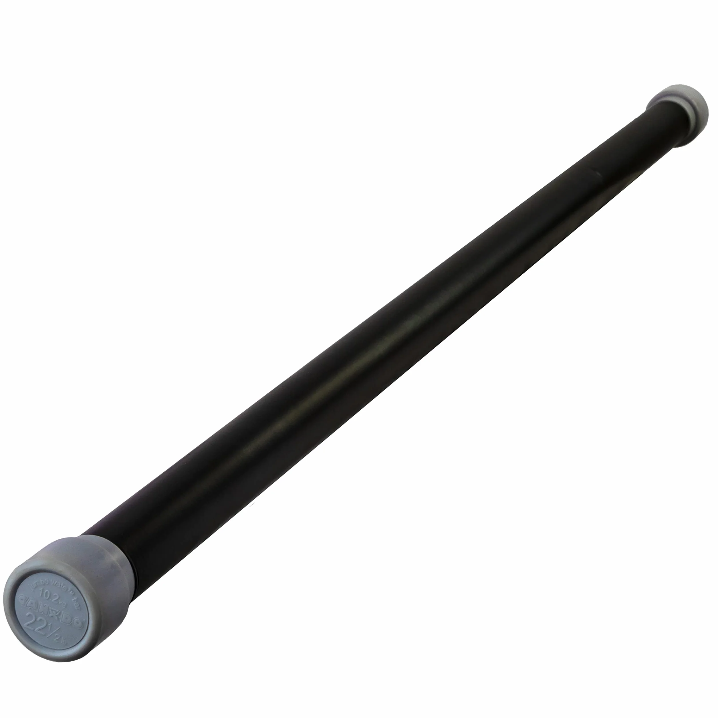 CanDo Gewichtsstab, Weighted Bar für Kraft- und Coretraining, Jumbo Exercise Wate™ Bar, Länge 91 cm, Gewicht 10,23 kg