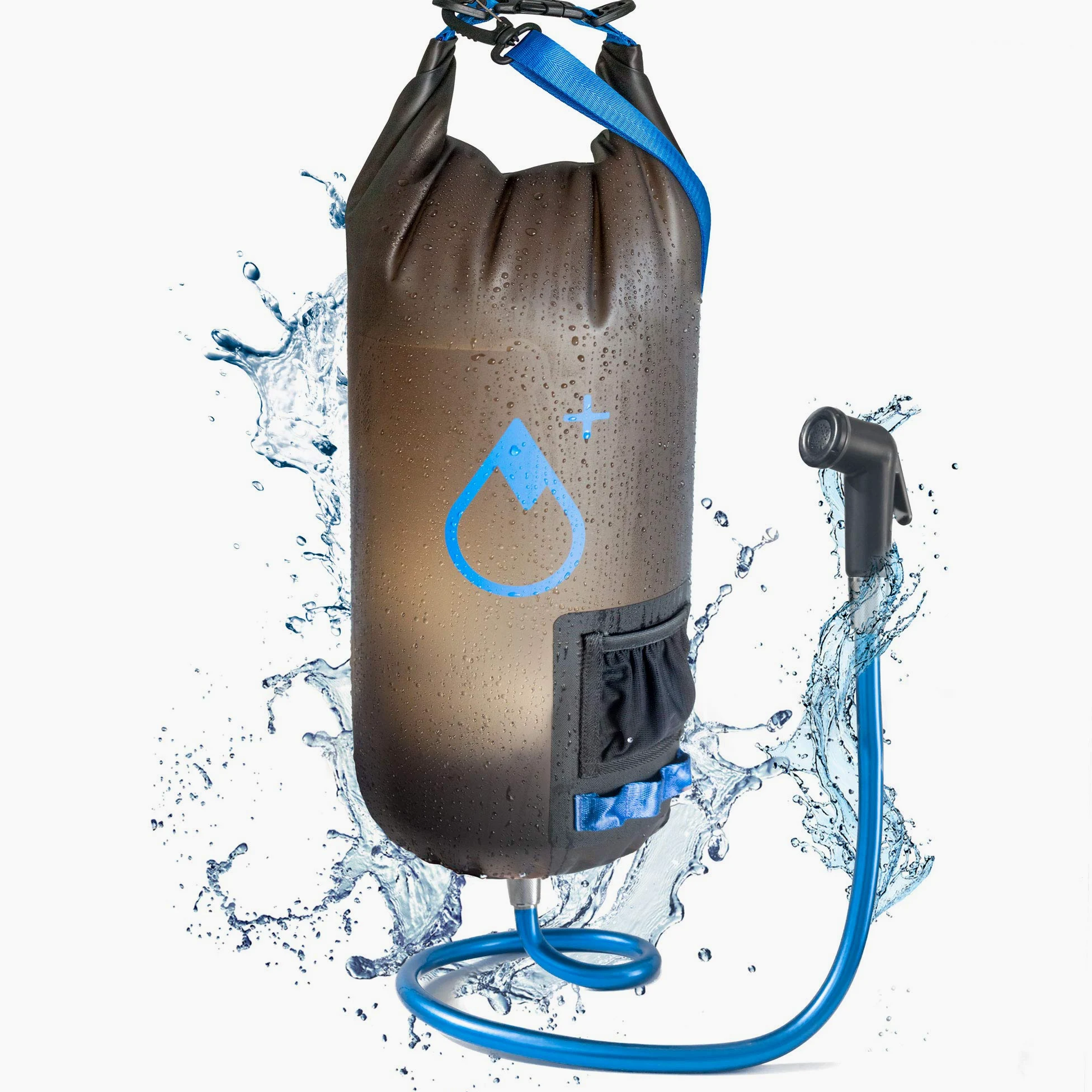 Camping-Dusche Solar-Dusche wasserdicht 10 Liter 15 Liter Outdoor-Drybag