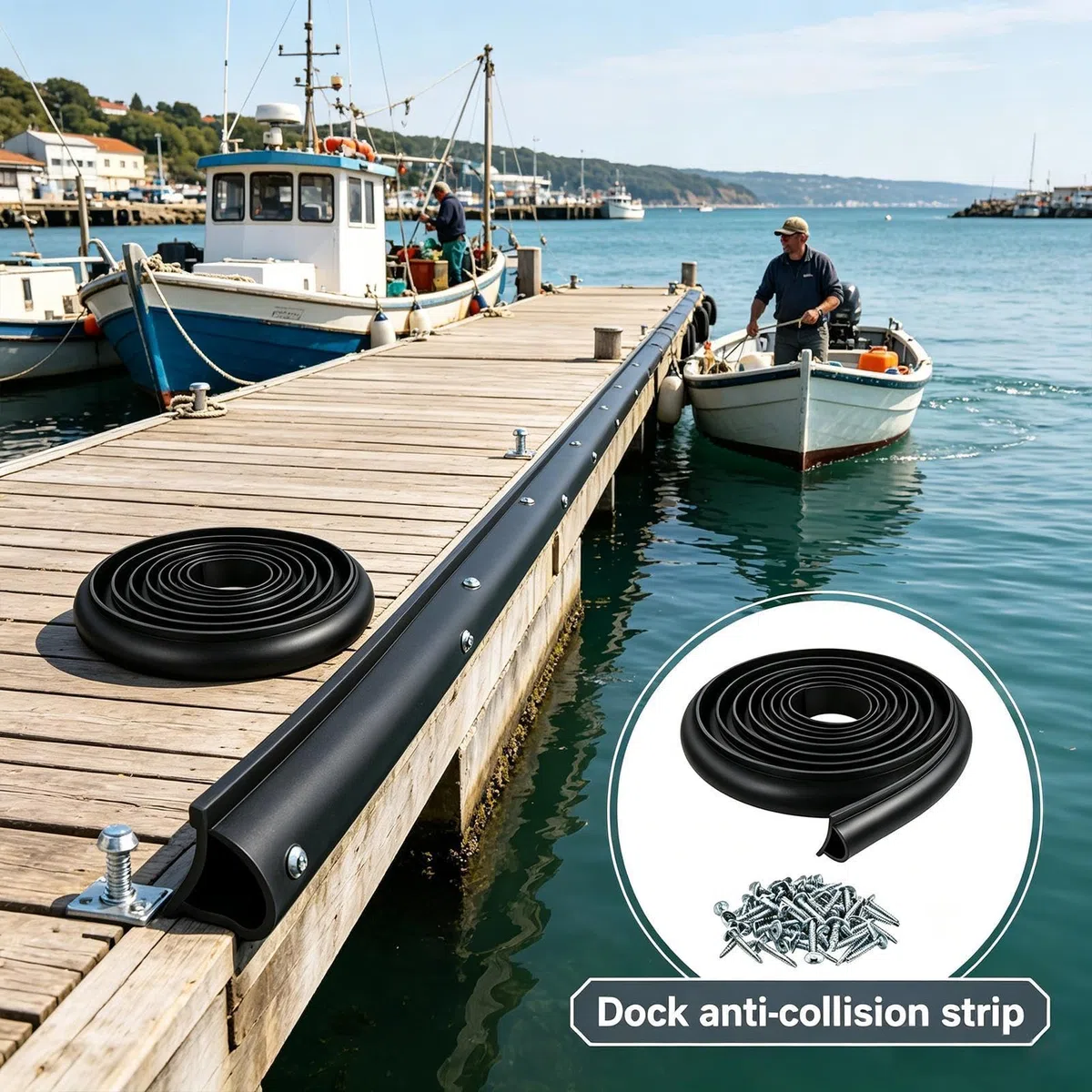 Nestchen für Stegs, Bänke | UV-Schutz – Marine Kantenschutz | geeignet für Wohnungen öffentliche Einrichtungen am Meer Bass Pontone Yacht Kajak Rampe Brücke