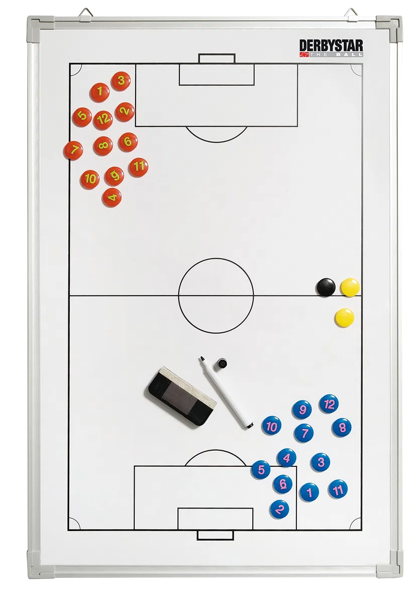 Derbystar Taktiktafel Aluminium Fussball, 90 x 60 cm, 4112000000