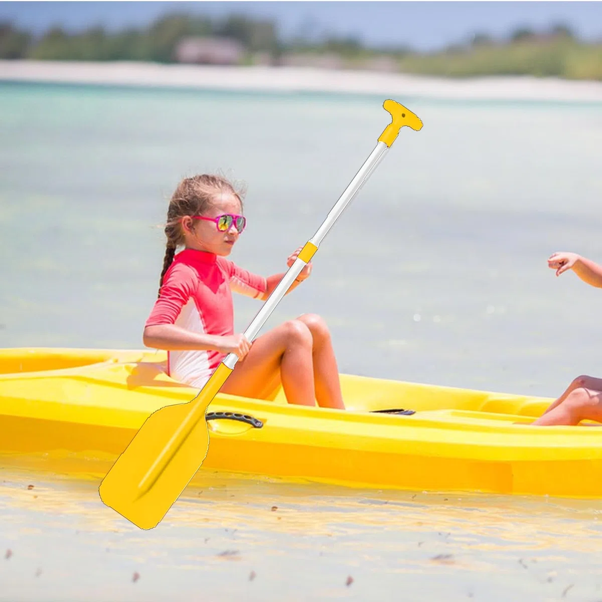 Paddel Für Boote | Teleskopierbares Kinderpaddel Für Boote,Outdoor Sicherheitsausrüstung Aus Aluminiumlegierung Für Wassersport, Teens Anfänger Schüler Kajak