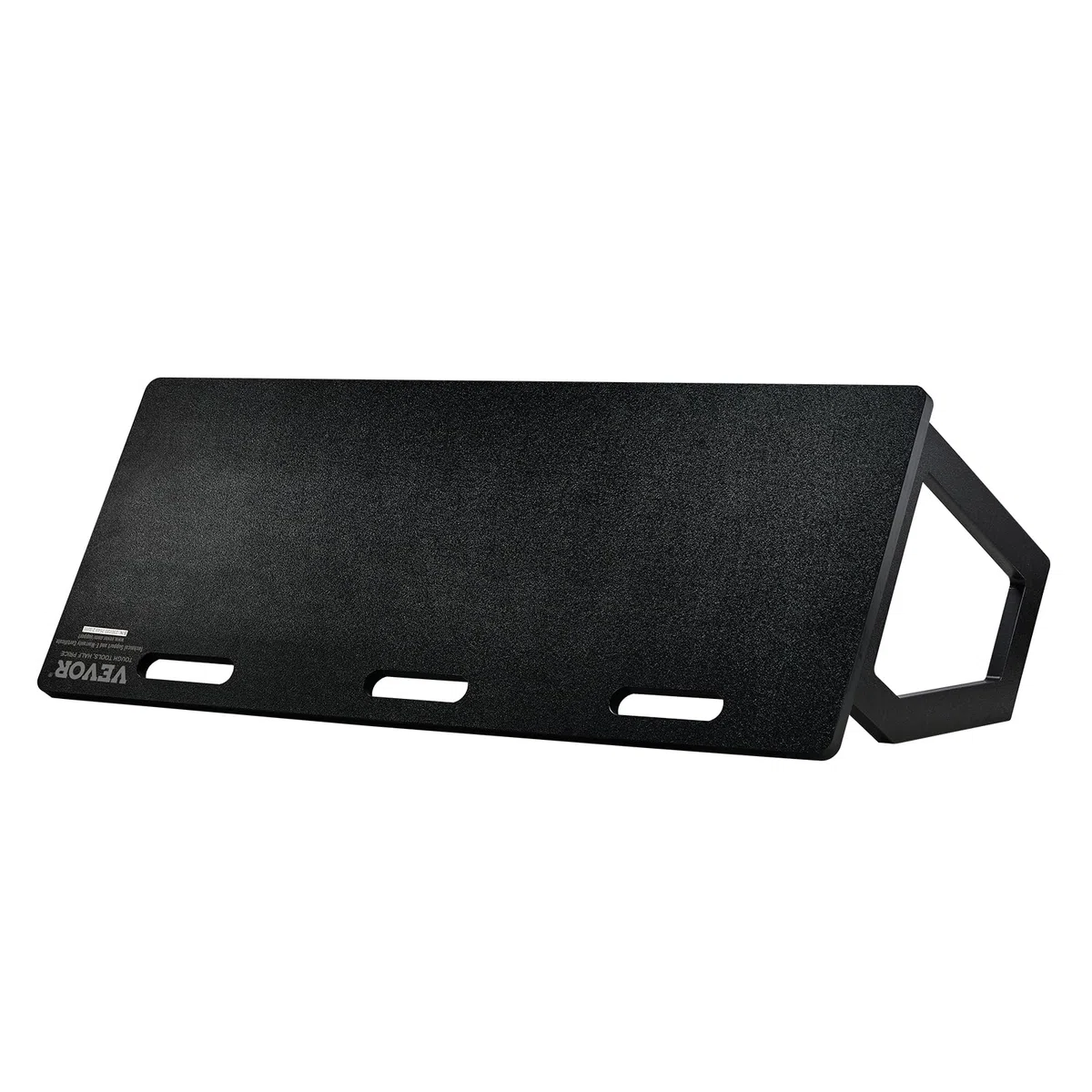 VEVOR Fußball Rebound Board, Tragbares Prellwand Brett 1150 x 450 mm, HDPE Rebounder Wand-Rebound-Ausrüstung, Kinder & Jugendliche, Trainingsbrett Rebounder Kicker für Fußballtraining Schwarz