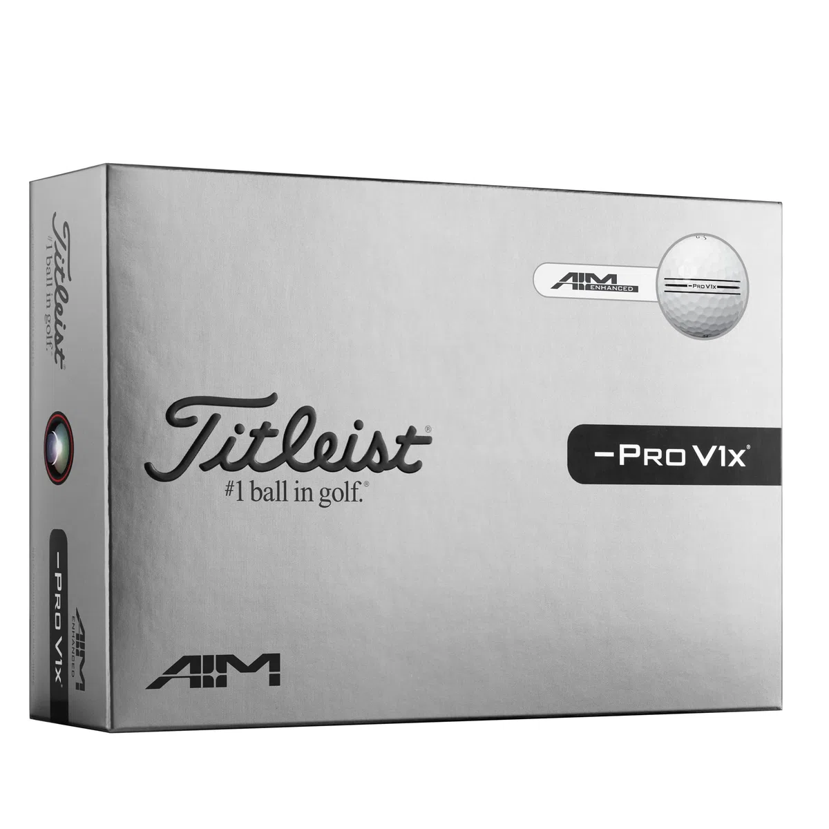 Titleist Pro V1x Golfbälle für linkes Armaturenbrett, 1 Dutzend