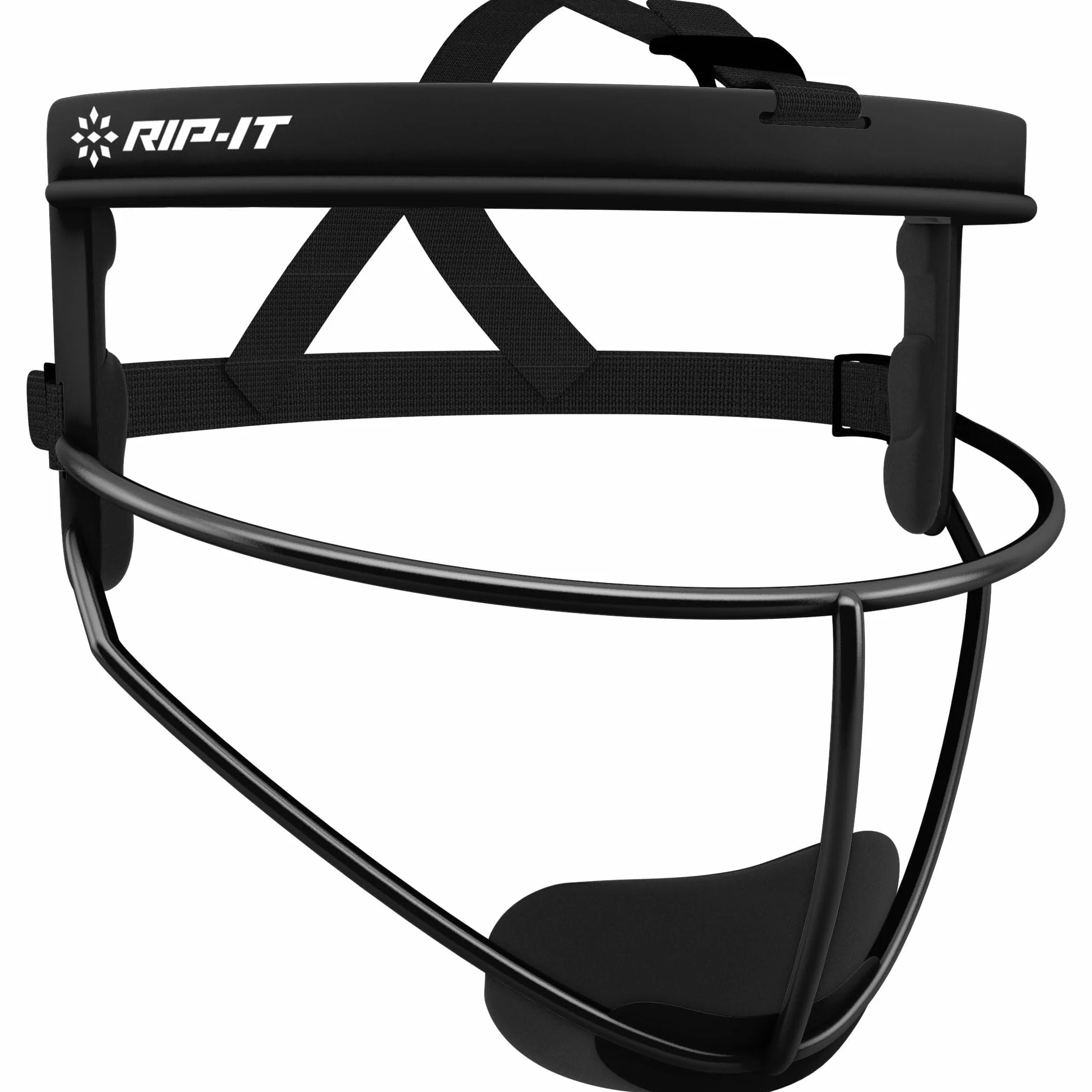 RIP-IT Defense Softball Fielder's Mask - Leichte, sichere Passform bietet maximalen Schutz und Komfort - behindert Nicht die Sicht - Pferdeschwanzfreundlich