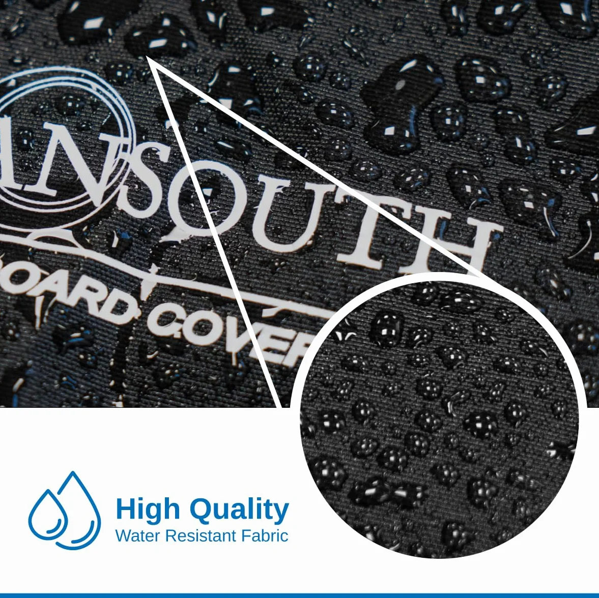 Oceansouth Außenbordmotor Halbabdeckung für Mercury