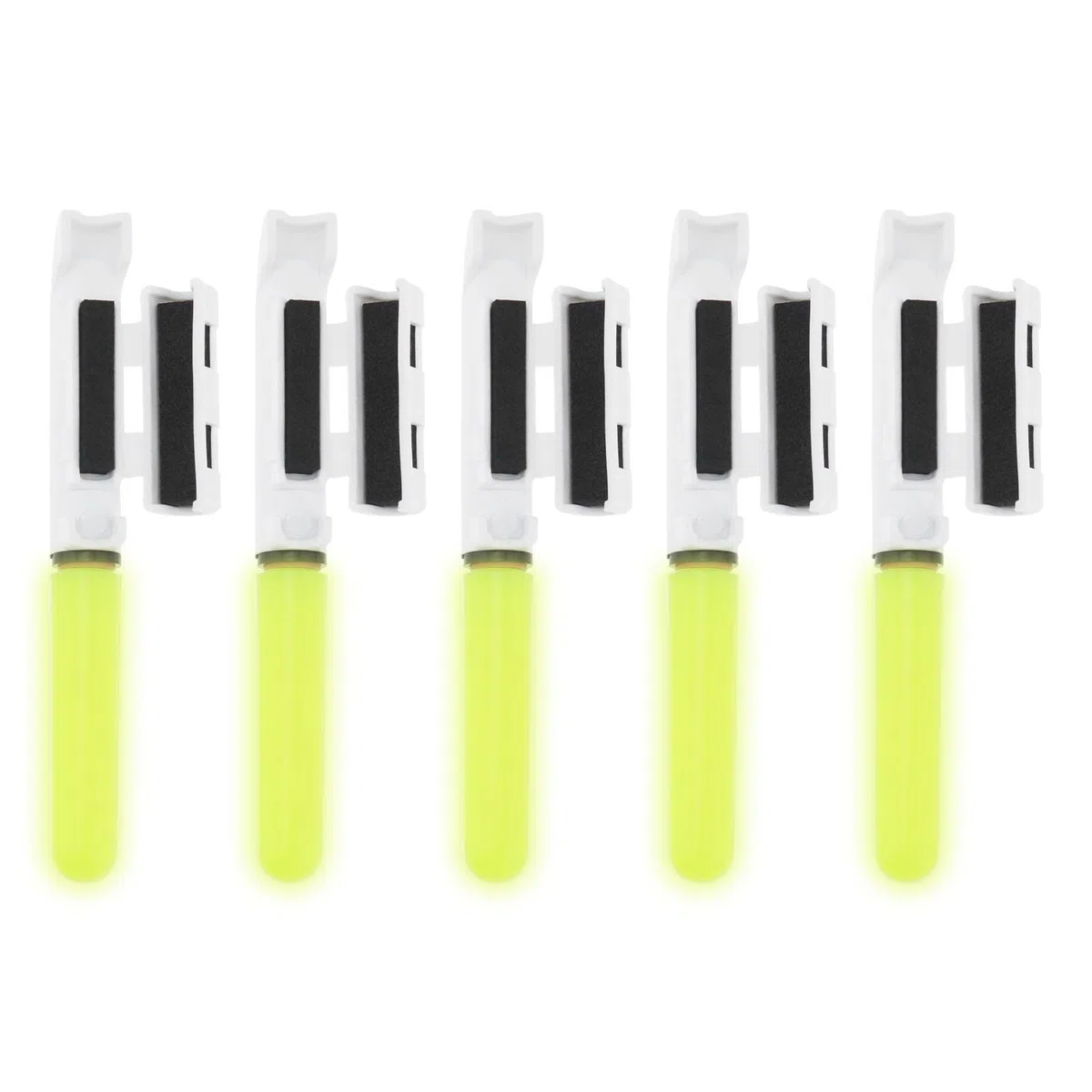 5 Stück Angelruten Lichter Wasserdichtes Rutenspitzen Licht LED Glühlampe LED Nachtangelsirene Angelruten Spitzenlampe für Meeresangelrute Angelausrüstungszubehör